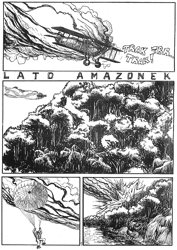 KOMIKS: Adam Krupa 'Lato Amazonek'