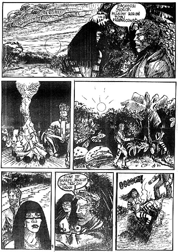 KOMIKS: Adam Krupa 'Lato Amazonek'