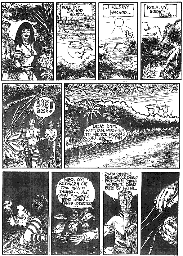 KOMIKS: Adam Krupa 'Lato Amazonek'