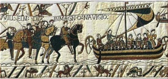 Fragment dywanu z Bayeux