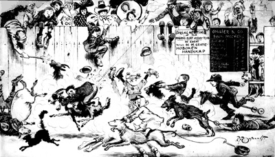 Jeden z kolejnych 'The Yellow Kid'